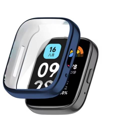 Foto - Silikónový kryt pre Xiaomi Redmi Watch 3 Active - Modrý