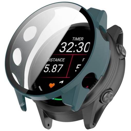 Foto - Ochranný kryt pre Garmin Forerunner 570 - Zelený, 47 mm