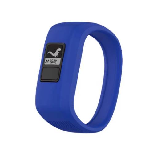 Foto - eses Silikónový remienok pre Garmin VivoFit Junior 1 a 2, Vívofit 3 - Veľkosť S, modrý