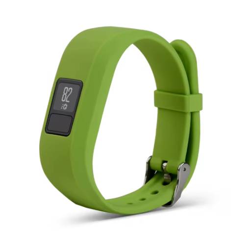 Foto - eses Silikónový remienok pre Garmin VivoFit Junior 1 a 2, Vívofit 3 - Veľkosť S, zelený
