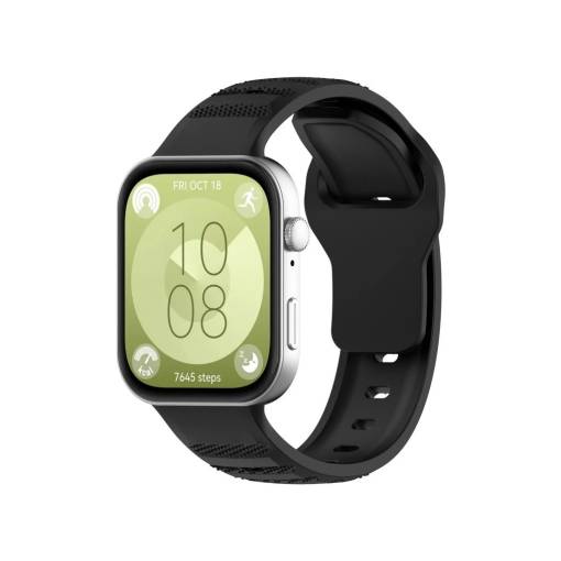 Foto - eses Silikónový remienok pre Huawei Watch Fit 3, 4 a 4 Pro - Béžový
