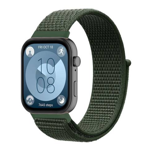 Foto - eses Nylonový remienok pre Huawei Watch Fit 3, 4 a 4 Pro - Zelený