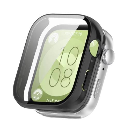 Foto - Ochranný kryt pre Huawei Watch Fit 4 - čierny, lesklý