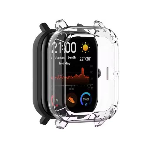 Foto - Ochranný kryt pre Amazfit GTS 4 - Čierny
