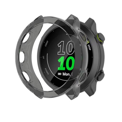 Foto - Silikónový rámček pre Garmin Instinct 3 - Fialový, 45 mm