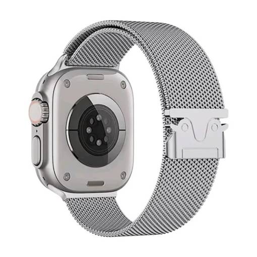 Foto - Milanese band se sponou pre Apple Watch - Strieborný lesklý, 38mm, 40mm, 41mm