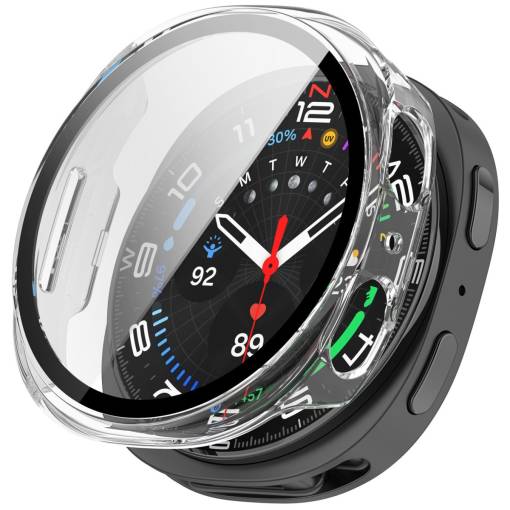 Foto - Ochranný kryt pre Samsung Galaxy Watch 8 44mm - Transparentný