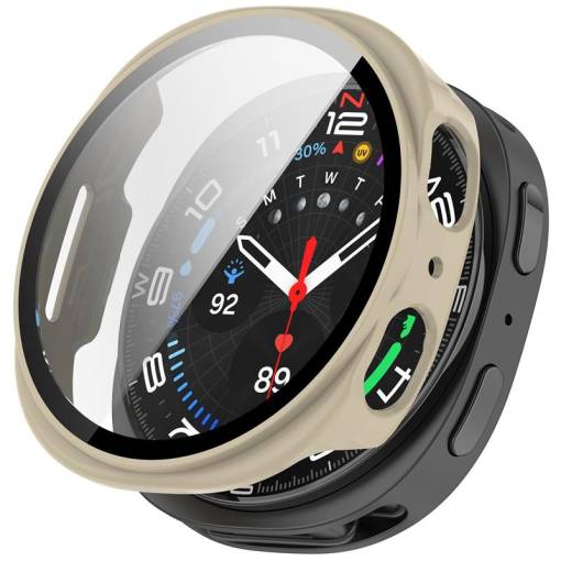 Foto - Ochranný kryt pre Samsung Galaxy Watch 8 44mm - Béžový