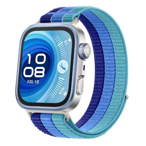 Foto - eses Nylonový remienok pre Huawei Watch Fit 3, 4, 4 Pro, 5 a 5 Pro - Zlatý