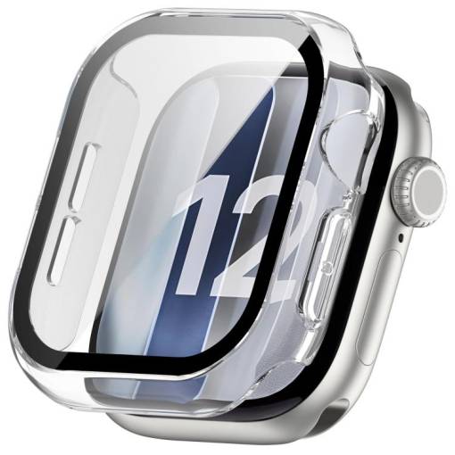 Foto - Ochranný kryt pre Apple Watch 12 42mm - Transparentný