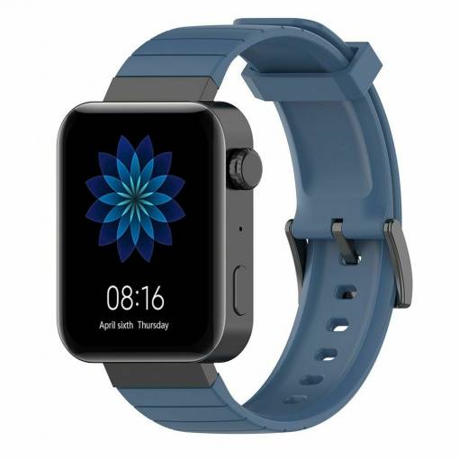 Foto - eses Silikónový remienok - Modrý, 18 mm