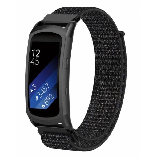 Foto - eses Nylonový remienok pre Samsung Gear Fit 2 - Čierny