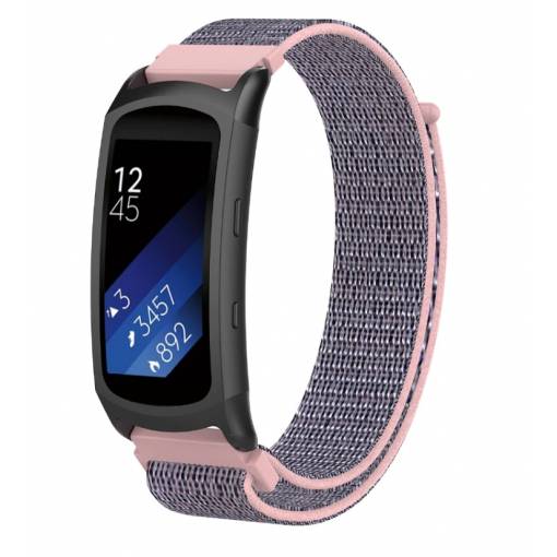 Foto - eses Nylonový remienok pre Samsung Gear Fit 2 - Ružový