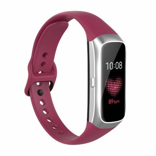 Foto - eses Silikónový remienok pre Samsung Galaxy Fit - Vínový