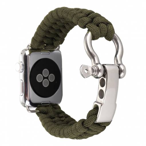Foto - eses nylonový remienok pre Apple Watch zelený 38mm/40mm/41mm