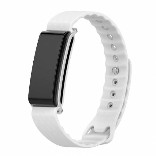 Foto - eses Silikónový remienok pre Huawei - ColorBand A2, biely