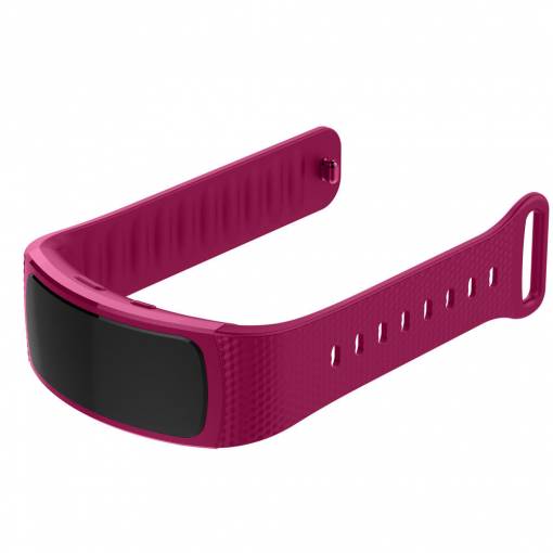 Foto - eses Silikónový remienok pre Samsung Gear Fit 2 - Veľkosť L, fialový