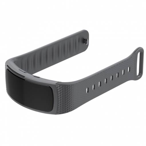 Foto - eses Silikónový remienok pre Samsung Gear Fit 2 - Veľkosť L, sivý