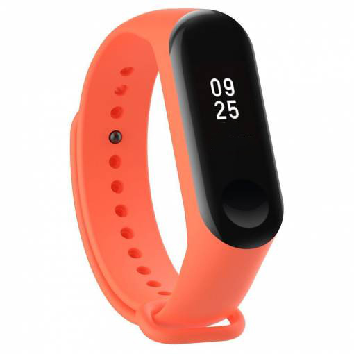 Foto - eses Náramok pre Xiaomi Mi Band 3 a Xiaomi Mi Band 4 - Oranžový