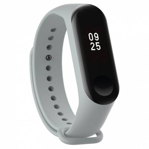 Foto - eses Náramok pre Xiaomi Mi Band 3 a Xiaomi Mi Band 4 - Sivý