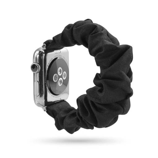 Foto - eses Elastický remienok pre Apple Watch - Čierny 38mm, 40mm, 41mm