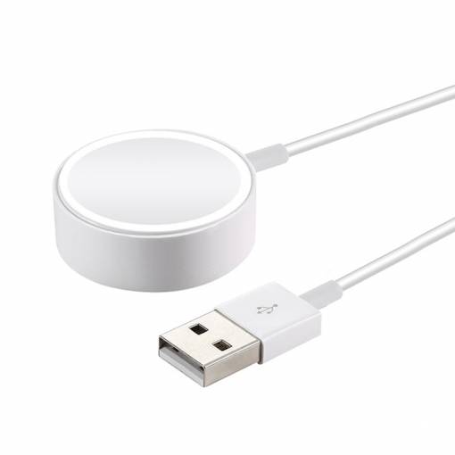 Foto - USB magnetická nabíjačka pre Apple Watch 1 meter - Series 1, 2, 3, 4, 5, 6, 7, 8, SE, Ultra