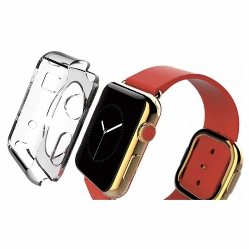 Foto - Silikonový kryt pro Apple Watch 42mm - Transparentní