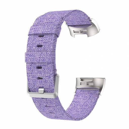 Foto - eses Nylonový remienok fialový pre Fitbit Charge 3