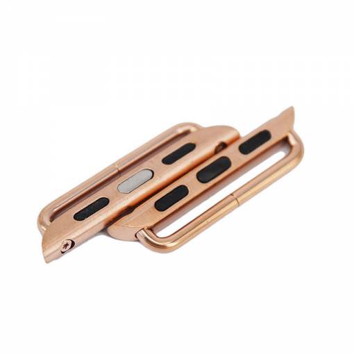 Foto - eses Magnetický konektor 42mm/44mm/45mm/49mm pre Apple Watch - 2 kusy, ružovo zlatý