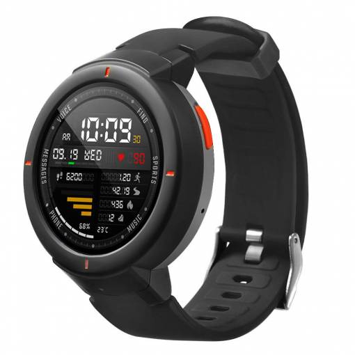 Foto - eses Silikónový remienok pre Xiaomi Amazfit Verge - Čierny