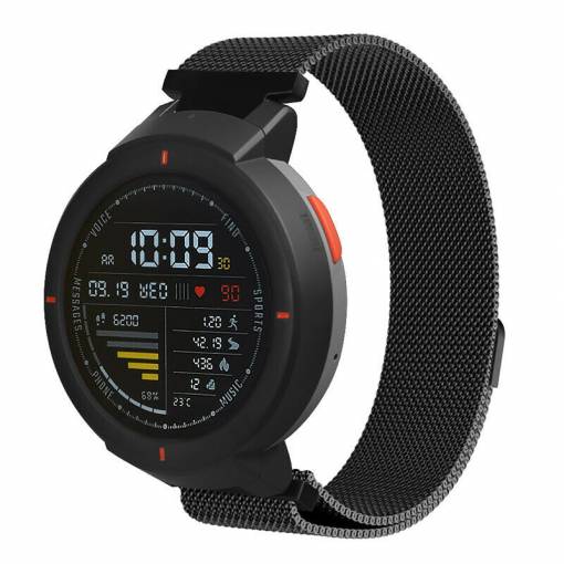 Foto - eses Milánsky ťah pre Xiaomi Amazfit Verge - Čierny