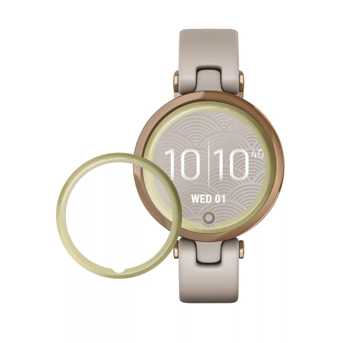 E-shop Ochranná fólia pre Garmin Lily 2 Active - Zlatá