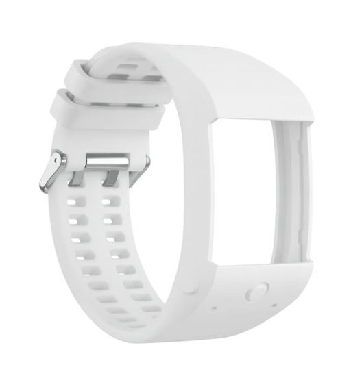 eses Silikónový remienok pre Polar M600 - Biely