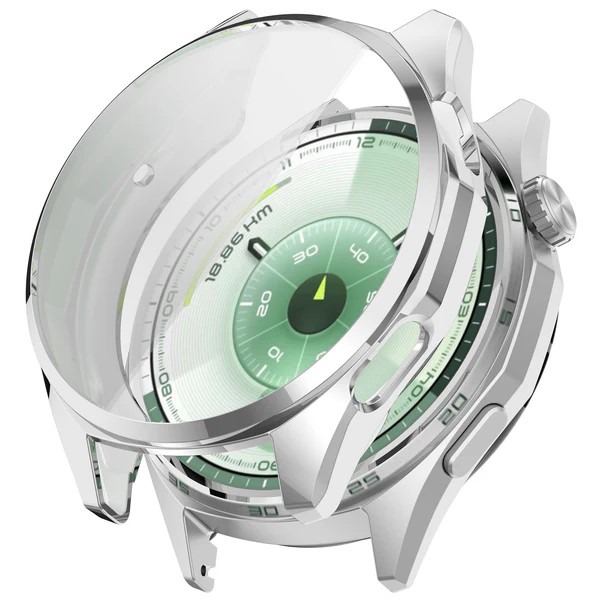 Silikónový kryt pre Huawei Watch GT 6 46mm - strieborný