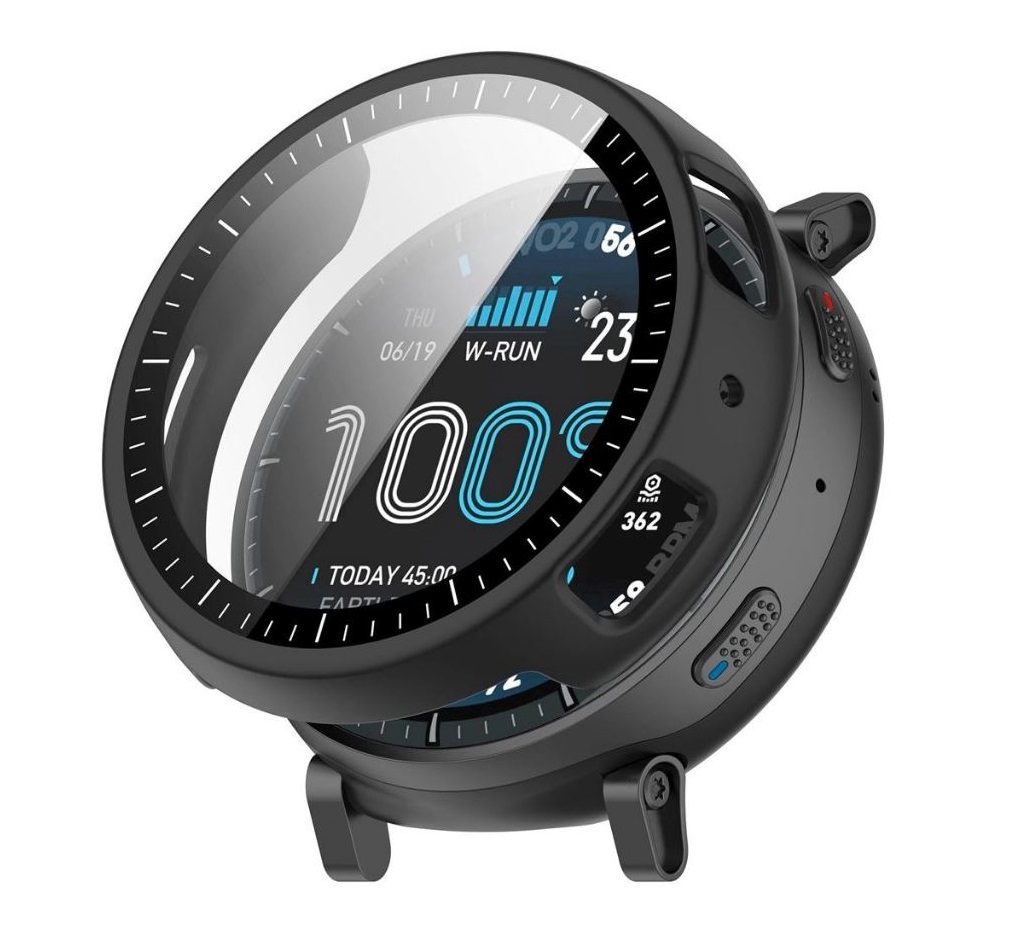 Ochranný kryt pre Amazfit Active Max - Čierny